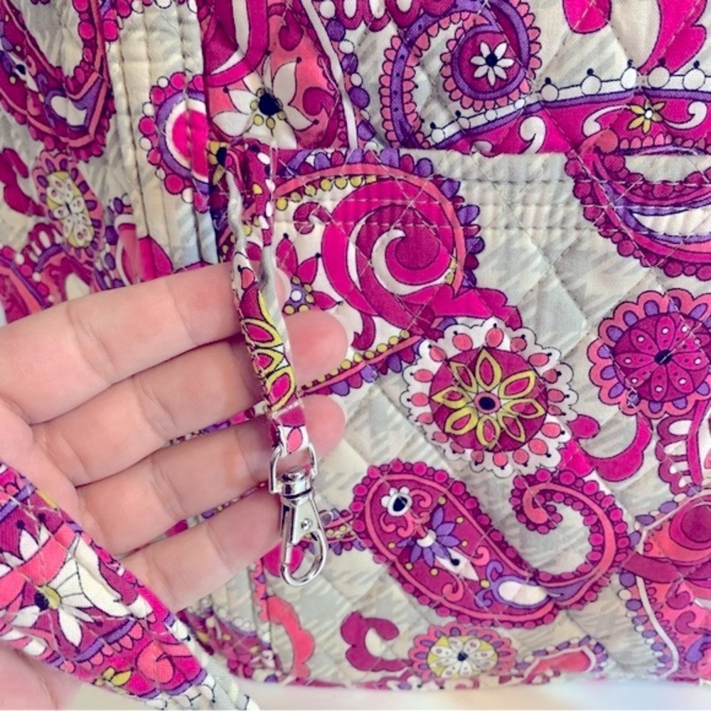 Vera Bradley Paisley Meets Plaid Tote Bag - Picture 5 of 13